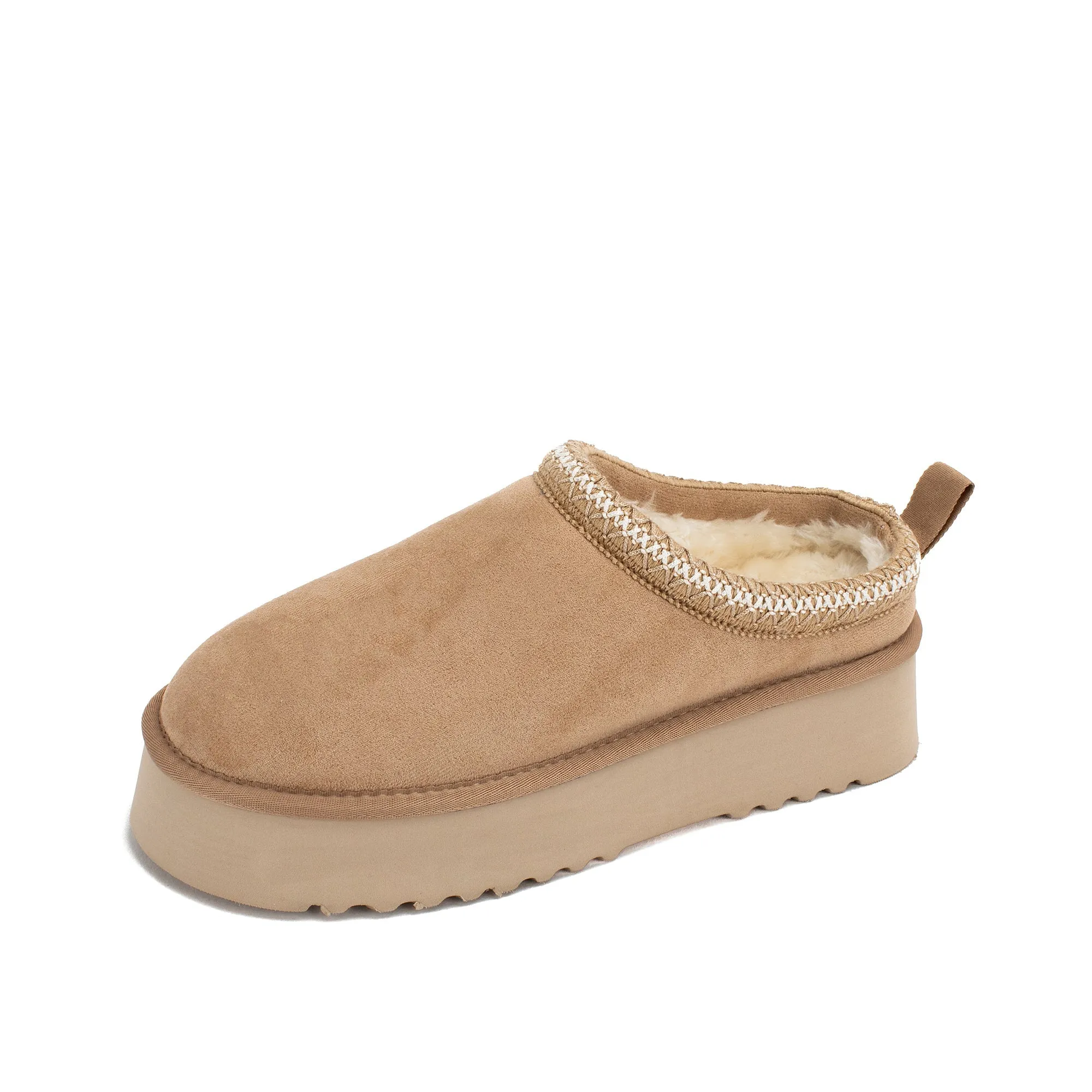 Yellow Box | Hardy Flatform Slipper in Sand