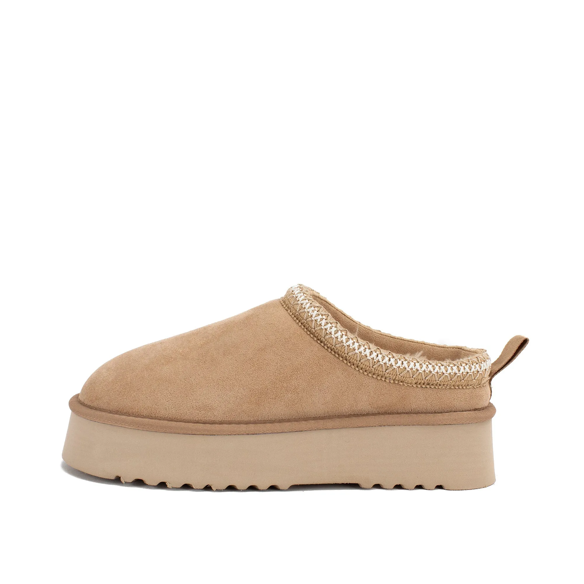 Yellow Box | Hardy Flatform Slipper in Sand