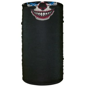 ZanHeadgear TF463 Motley Tube Fleece Lined Evil Clown